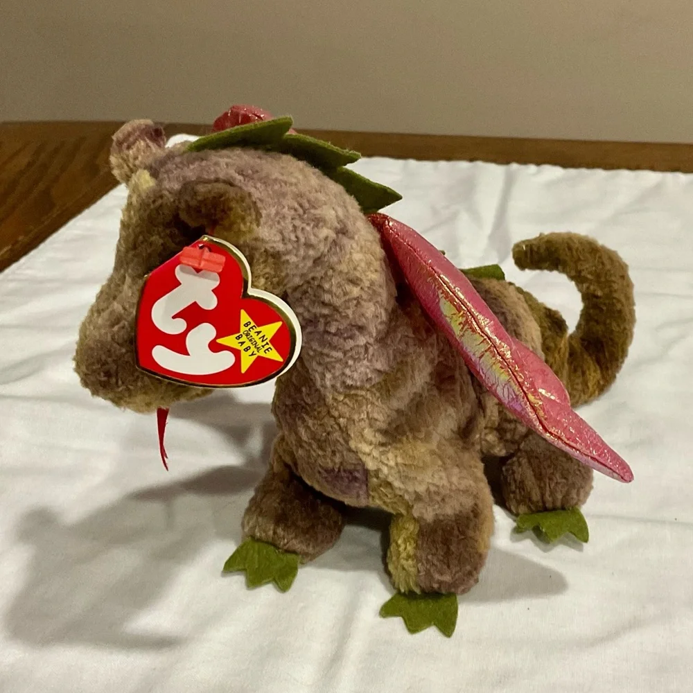 Ty Scorch dragon beanie baby